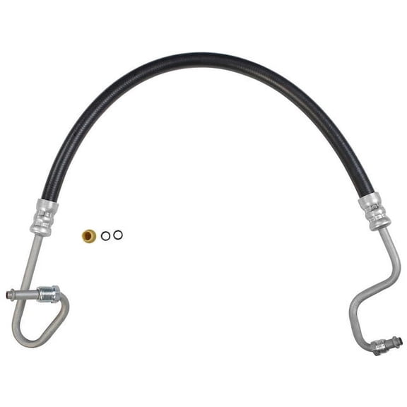 Power Steering Pressure Line Hose Assembly - Compatible with 1994 - 2001 Dodge Ram 1500 RWD Standard Cab Pickup (without Hydroboost) 1995 1996 1997 1998 1999 2000
