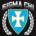 thumbnail image 3 of CafePress - Sigma Chi Flag Colored T Shirt - Men's Fitted T-Shirt, 3 of 4