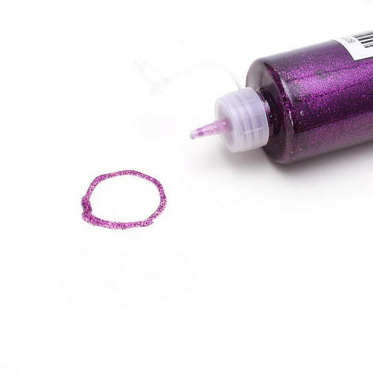 Blue Glitter Glue Sensory Bottle • Capturing Parenthood