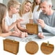 thumbnail image 1 of Fiudx Alcancía de Madera, Diseño Interactivo para Metas de Ahorro, Fácil de Armar y No Se Abre, Una Forma Divertida de Ahorrar Dinero, Regalo de Decoración para El Hogar, Apta para Todas Las Edades,, 1 of 6