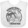 thumbnail image 3 of Inktastic Summer Vacation Mode Pensacola Beach Florida Boys or Girls Baby Bib, 3 of 4