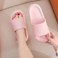 thumbnail image 5 of Samickarr Summer Slippers For Women And Men Indoor And Outdoor Wide Women Men Slippers Home Couple Shoes Indoor Outside Soft Soled Slippers, 5 of 5