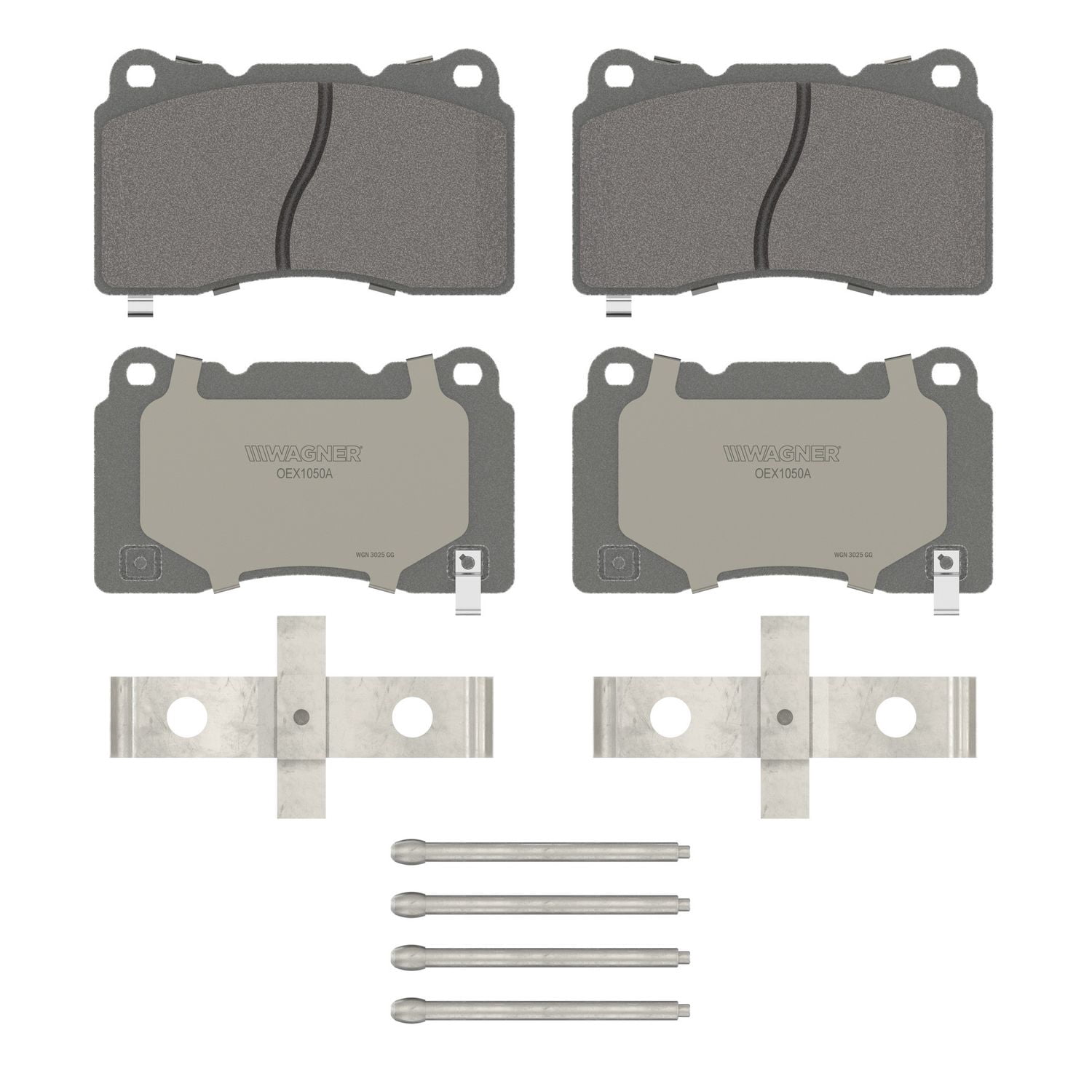 Disc Brake Pad Set Fits select: 2011-2012 FORD MUSTANG GT, 2007-2010 FORD MUSTANG SHELBY GT500
