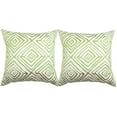thumbnail image 2 of Safavieh Diamonds Five Soleil 20" x 20" Outdoor Pillow, Set of 2, 2 of 6