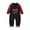 Black (Baby), variant on Kaemgyyd Family Christmas Pjs Matching Sets Long Sleeve Crew Neck Top and Plaid Bottom Trendy Sleepwear Loungewear 2 Piece Outfit