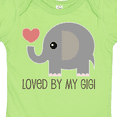 thumbnail image 4 of Inktastic Loved by My Gigi Grandma Boys or Girls Baby Bodysuit, 4 of 5