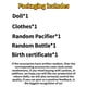 thumbnail image 5 of 1 Pc 20 Inch Joseph Reborn Doll Handmade 3D Painted Newborn Baby Doll For Children Gifts Cloth Body(genderless)(Some parts Send Random), 5 of 5