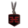 thumbnail image 3 of Deadman Wonderland Prison Logo Red/ Black Necklace, 3 of 3
