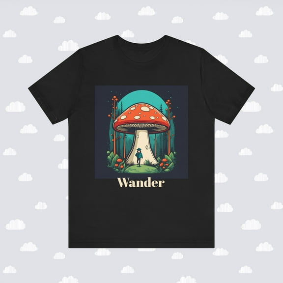 Enchanted Forest Wander Short Sleeve Tee S - 3XL by Strange and Cozy