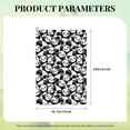 thumbnail image 4 of Fuzoiu Seamless Pattern Cute Panda Print Golf Towel, Microfiber Golf Towels for Golf Bags with Clip,16" x 24" Portable Golf Towel,Best Gifts for Father Men Golf Fan Golfer, 4 of 8