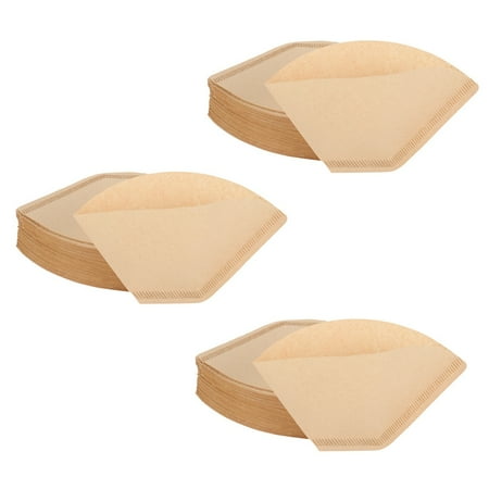 

300Pcs Coffee Filters Disposable Cone Paper Coffee Filter Natural Unbleached Filter 4-6 Cup for pour Over Coffee