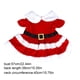 thumbnail image 3 of Disfraz de Papá Noel para Gatos y Perros Pequeños: Vestido Navideño Rojo con Gorro, Ideal para Gatitos y Cachorros, Poliéster Suave, 57 X 39 Cm., 3 of 6