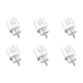 thumbnail image 1 of Peggybuy Tuya WiFi Smart Plug Voice Control for Living Room Study Bedroom (16A White), 1 of 5