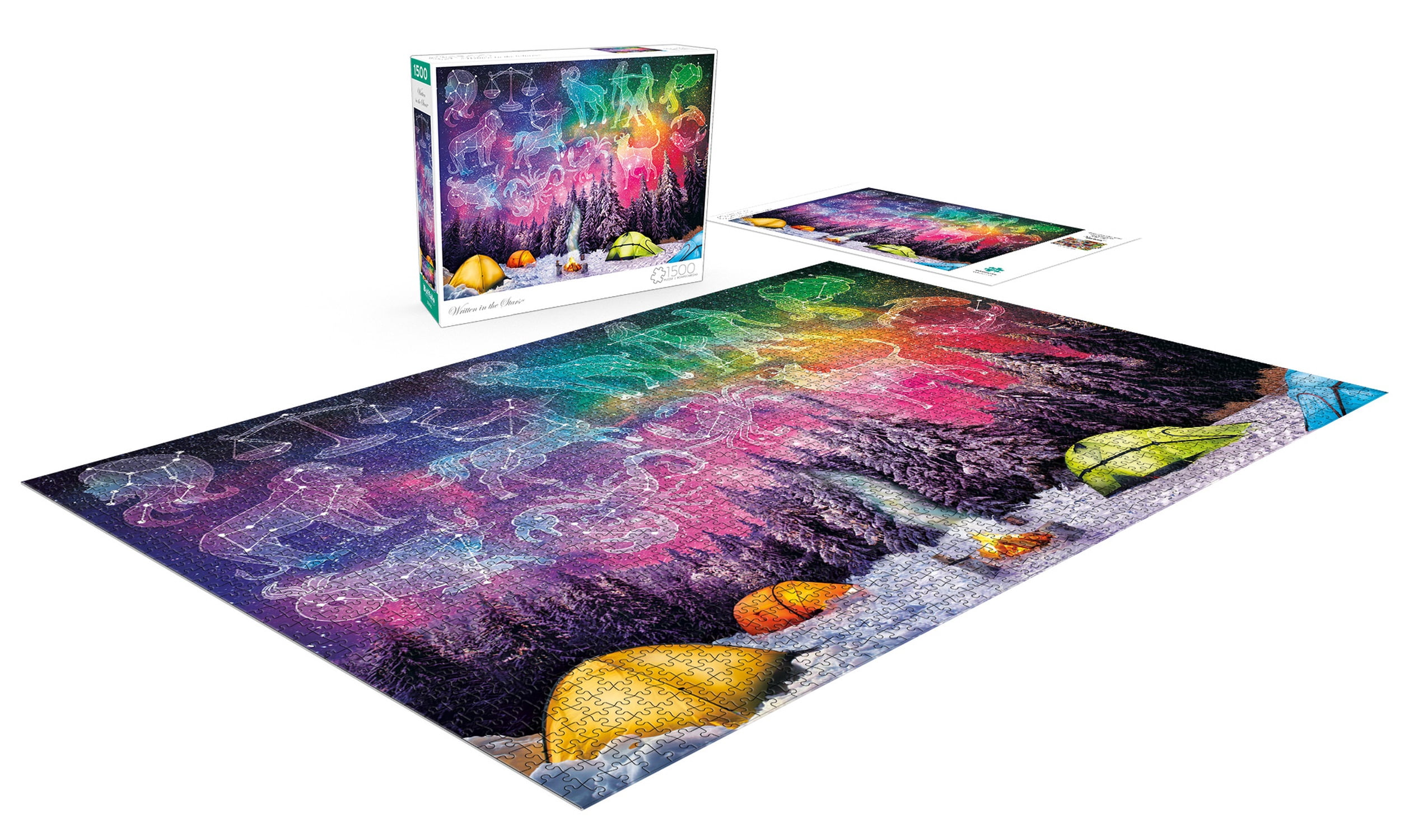 Buffalo Games Written in the Stars 1500-Piece Interlocking Jigsaw Puzzle for Adults Ages 14-99 Years