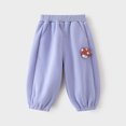 thumbnail image 5 of OJSFQUFP Girls' Pants Leg Binding Pants Baby and Toddler Sanitary Pants Thickened Clothing Outerwear Warm Pants Travel Pants for Kids, 5 of 7