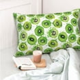 thumbnail image 5 of Kdxio Cotton Pillow Cases 14"x20" Pillowcases,Soft and Breathable Bedroom Pillow Cases-Green Kiwi, 5 of 8