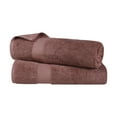thumbnail image 6 of BNM Egyptian Cotton Solid Bath Sheets, Set of 2, Sedona, 6 of 7