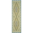 thumbnail image 3 of SAFAVIEH Four Seasons Coretta Bordered Area Rug, Blue/Yellow, 2'6" x 4', 3 of 7