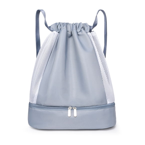 Qarigey Bolsa de gimnasio para hombres y mujeres, impermeable informal para entrenamiento físico, paraguas de gran capacidad, bolsas de Envolturas para manijas de equipaje Azul