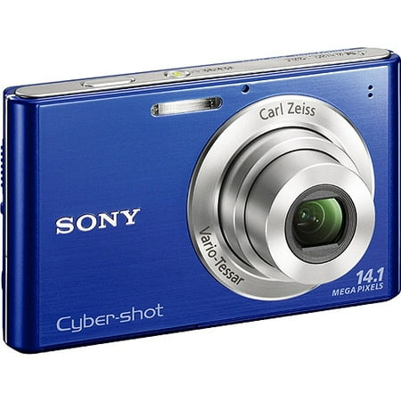 Sony Cyber Shot W330 Blue 14 0mp Digital Camera With 4x Optical Zoom Walmart Com