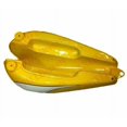 thumbnail image 3 of Fits Triumph T120R TR6 650CC Fuel Tank Yellow White Painted, 3 of 5
