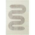thumbnail image 2 of Hauteloom Saura Wool Living Room, Bedroom Area Rug - Contemporary - Ivory, Taupe - 9' x 12', 2 of 6