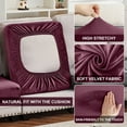 thumbnail image 3 of Sanmadrola Sofa Cover Slipcover Couch Cover Set for 2 Seat Sofa Super Stretch Universal Slip Cover Furniture Protector 3 Pieces Loveseat, 3 of 8