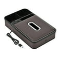 thumbnail image 1 of BotaniNest Armrest Storage With LED Ambient Light Leather Tissue Holder Armrest Interior Light Truck Center Console Storage Multifunctional Light Storage Pad, 1 of 6