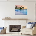 thumbnail image 2 of Stupell Industries Tropical Beach Cove Landscape Coastal Photography Gallery Wrapped Canvas Print Wall Art, 2 of 7