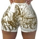 thumbnail image 2 of Fotbe Western Scenery With Old Wagon Shorts Sin Costuras – Shorts Deportivos de Cintura Alta para Mujer, Elásticos para Gimnasio, Yoga, Running o Ciclismo-Small, 2 of 8