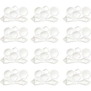 Beistle Plastic Seashell Decorations 72 Piece, White