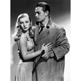 thumbnail image 2 of Hollywood Photo Archive 25x32 Gold Ornate Wood Framed with Double Matting Museum Art Print Titled - This Gun For Hire - Publicity Photo, 2 of 4