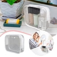 thumbnail image 1 of GlamEssence Maple And Lark Zippered Hard Pouch Storage Zipper White Toy Storage Hard Plastic Pencil Case(Clear), 1 of 7