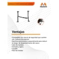 thumbnail image 2 of Barboquejo de 4 Puntos para Casco de Seguridad Industrial Paq 12 Piezas, 2 of 4