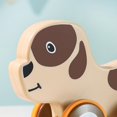 thumbnail image 4 of Children's Drag Toy Driver Pull Rope To Pull Animal Car Educational Toys, 4 of 5