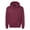 Maroon, variant on Gildan SF500 Adult Softstyle Fleece Pullover Hooded Sweatshirt