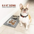 thumbnail image 2 of Leashboss Flat Face Feeder, Tilted Slow Feed Bowl for Short Snout Dogs & Cats, Slanted Maze Food Bowl for French Bulldogs, Pugs, Boston Terriers | Gray, 2 of 6