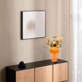 thumbnail image 3 of Gold and White Ginger Jars,White Vases Home Decor,Handmade Porcelain Vases with Lid for Living Room,Ceramic Vase 18 in for Cafe,Beautifully Packaged Gifts (Orange, 14in), 3 of 14