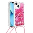 thumbnail image 2 of Funda FOXDOCK para iPhone 13 Mini con Cuerda Ajustable, Brillo Líquido, Protección Antigolpes y Lente – Ideal para Regalo, 2 of 6
