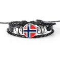 thumbnail image 1 of Pulsera de bandera Nacional La Vida Bella Finlandia Noruega Suecia Dinamarca Unisex, 1 of 4