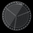 thumbnail image 5 of WHEANG Measuring Tools Circle Finder Size Optimizer Marking Center Finder Tool Woodworking Compass 20Cm Multi-Color, 5 of 5