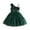 Green, variant on Pink Off Shoulder Flower Girl Dresses for Wedding 1 Sleeve Tulle Summer Vintage Dresses 3-4 Years
