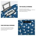 thumbnail image 5 of Balery Luggage Cover Cartoon Geese With Xmas Print Suitcase Covers for Luggage Elastic Washable Suitcase Protector Fits 18-32 Inch Luggage-Large, 5 of 9