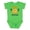 Apple Green, variant on Nacho Average Sister Boys or Girls Baby Bodysuit