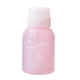thumbnail image 3 of Vogacara Dispensador de bomba de prensa de 1 pieza de alta calidad, botella vacía de empuje hacia abajo recargable para removedor de esmalte de Juegos de manicura Rosado Redondo, 3 of 6