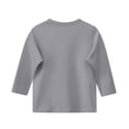 thumbnail image 5 of KAUOD 3/4 Length Sleeve T-Shirt for Girls Round Neck Casual Summer Tunic Tops Teens Basic Tees Embroidered Shirts Pleated Blouse, 5 of 5