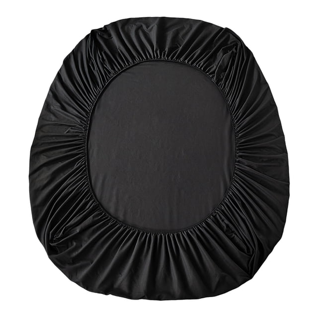 Primegos Bedroom Fitted Sheet with Anti-slip Elastic Band Solid Color Machine Washable Fully Wrapped Mattress Protection Cover Hotel Dormitory Bedding Sheet