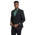 thumbnail image 3 of Men's Stacy Adams Hybrid-Fit 3pc Suit Set, Jacket Vest and Pants, 3 of 4