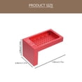 thumbnail image 2 of MLINS Measuring Carpentry Marking Ruler Professional Ruler 7X4cm Red, 2 of 8