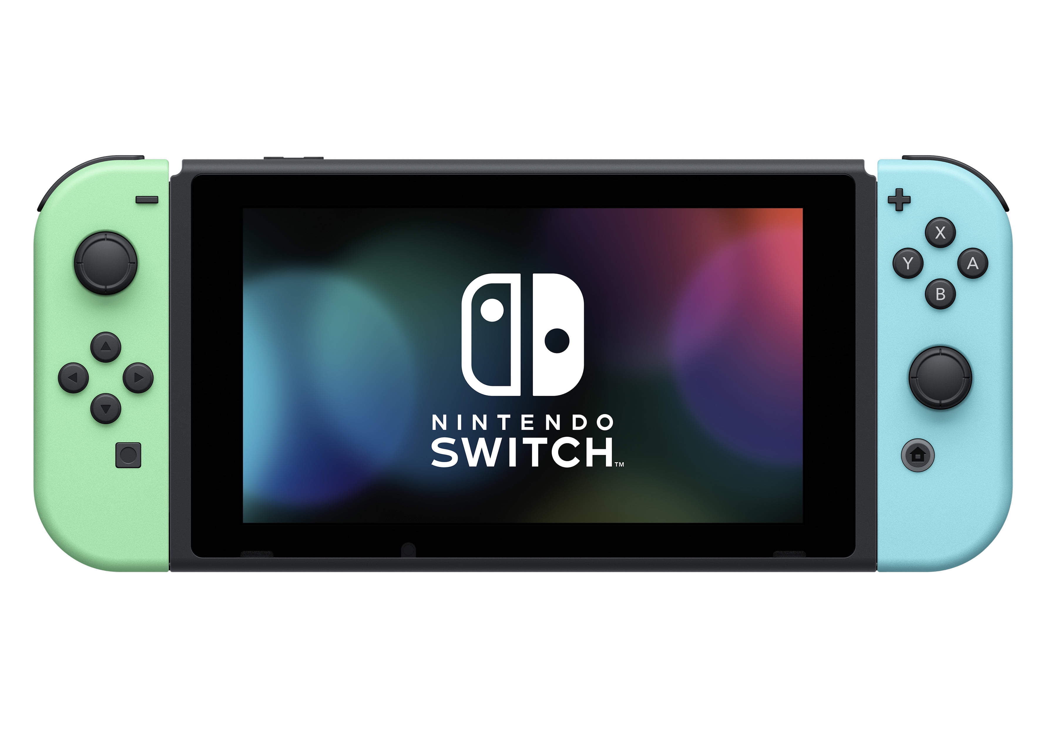 Nintendo Switch Console Animal Crossing New Horizons Edition Walmart Com Walmart Com